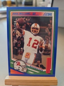 2025 Panini Score #7 Doug Williams Blue Showcase 242/250 Tampa Bay Buccaneers - Picture 1 of 2
