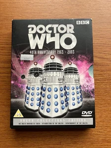 Doctor Dr Who 40th Anniversary 1963 - 2003 DVD,dalek collectors edition, as new. - Picture 1 of 4