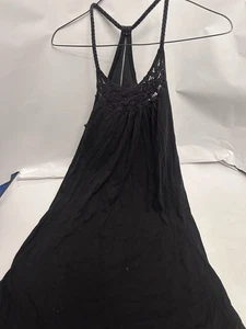 Vestido negro con tiras mediano American Eagle Outfitters para mujer - Imagen 1 de 5