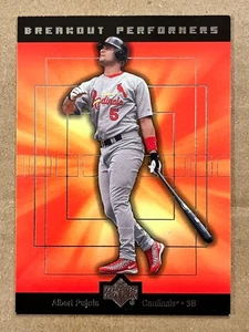 Albert Pujols 2002 Upper Deck Breakout Performers #BP2 - Bild 1 von 2