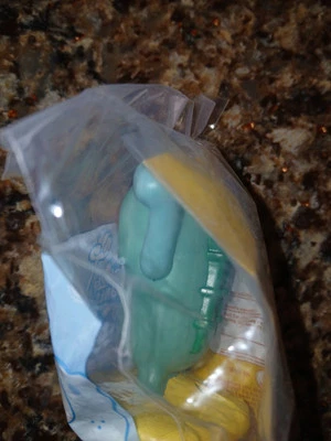 Burger King 2004 Bob Esponja Pantalones Cuadrados Plancton Cuerda Juguete ¡Nuevo! Foto 1 de 3