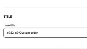 o922_69 Custom order - Picture 1 of 1