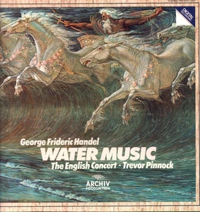 4105251 Handel Water Music LP vinyl Germany Archiv 1983 in gatefold sleeve - Picture 1 of 4