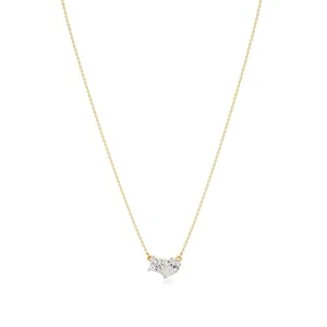 Women's 2.00Ct IGI Certified Lab Grown Diamond Pendant 14k Yellow Gold - Picture 1 of 14