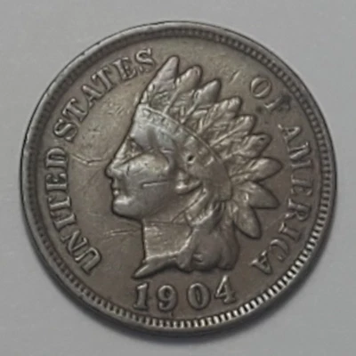 Nicer Low Mintage 1904 Indian Head Cent - Image 1 of 2