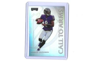 2020 Panini Playoff - Call to Arms Lamar Jackson #CA-2 Silver Prizm - Bild 1 von 2