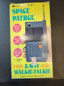 ARCHER SPACE PATROL (1) Walkie Talkie #60-4001 Radio Shack - Zdjęcie 1 z 6