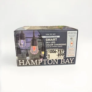 Hampton Bay 24ft LED Color Changine Plug-In String Lights #1006-787-899 - Picture 1 of 2