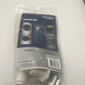Whirlpool GENUINE Stack Kit W10869845 for Use w/Only Front-Load Washer & Dryer - Picture 1 of 2