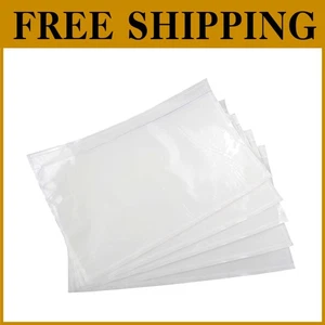 800 etiquetas adhesivas transparentes de envío, 7,5x5,5, paquete 800 - Imagen 1 de 8