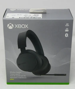 New Microsoft Xbox Wireless Headset Black 2065 Cross-Platform - Picture 1 of 3