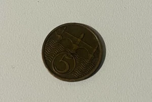 Czechoslovakia - Czech Republic - 5 Heller - Haleru 1932 - Picture 1 of 2