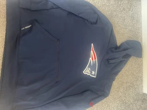 NFL Football Nike New England Patriots Hoodie On-Field - Picture 1 of 5