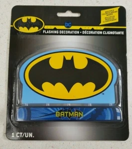 BATMAN LED LIGHT-UP DECORATION ~ Birthday Party Supplies Favor Cake Topper Hero - Picture 1 of 10