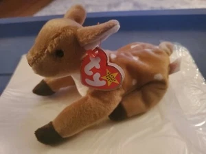 Vintage RARE Ty Beanie Baby Whisper Original P.E. Pellets 1997/1998 TAG ERRORS - Picture 1 of 7