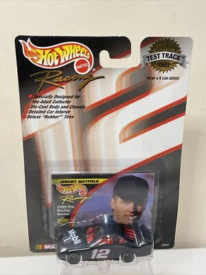 JEREMY MAYFIELD #12 Hot Wheels Racing Series NASCAR Test Track Car 1999 Mobil 1 - Image 1 of 4