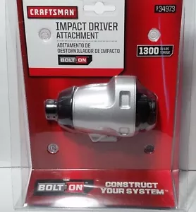 Craftsman Impact Driver Attachment for Bolt On System 937973 Attachment ONLY - Picture 1 of 6