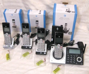 AT&T Expandable Cordless Phone Answering System DECT 6.0 Call Block 4 Handsets - Picture 1 of 11