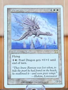 Magic: The Gathering: Pearl Dragon - 34/350 - Sin lámina - Sexta edición - MP - Imagen 1 de 2