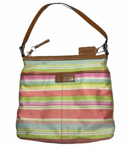 coach multicolor purse