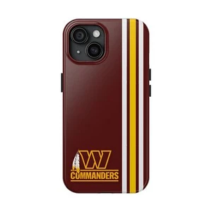 Washington Commanders Football Logo Tough Phone Case - Picture 1 of 108