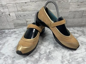 Zapatos planos Ariat para mujer 7.5B Caroline Mary Jane marrón cuero perforado mocasín - Imagen 1 de 22