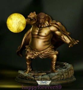 Estatua de coleccionista de resina GK 2019 de una pieza C.M.H Studio Gold Buddha Sengoku LED One Piece - Imagen 1 de 5