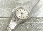 Vintage Hamilton Electronic 932173 Womens Formal Watch All Silver Tone 21 mm