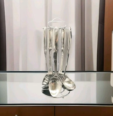 AMC Kitchen Aid Set 6 Piece Set Stainless Steel High Quality Kitchen Ladle Set TOP - Image 1 of 4