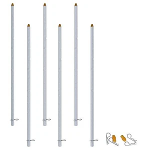 Paquete de 6 tubos alimentadores de imprimación automática pequeños McJ Tools, esencial de recarga... - Imagen 1 de 4