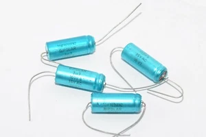 4x Condensador de electrolitos de audio de alta gama de frecuencia de sonido, bipolar, 3.3 μF / 100 V-, Nuevo de lote antiguo - Imagen 1 de 3