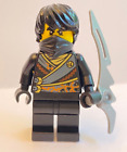 Lego Ninjago Rebooted Cole (Techno Robe) Minifigure With Blade 70720 70723