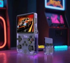Retro 64™ Black Portable Games Console - Photo 1/4