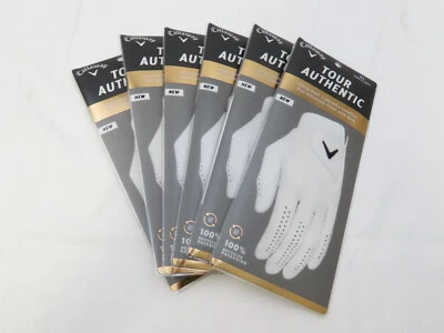 New LH Women's Callaway Tour Authenic Gloves Lot of 6 - Choose Size - Image 1 of 2