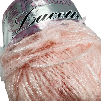 Patons Lacette Mohair Acrílico Nylon Hilo Madeja Lote del Tinte Rosa #139603 Foto 1 de 4