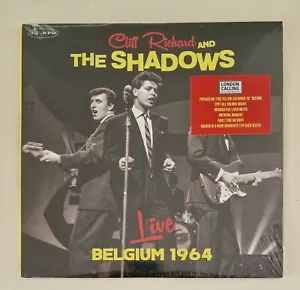 CLIFF RICHARD&THE SHADOWS " LIVE BELGIUM 1964" 10" YELLOW LP BRAND NEW - Picture 1 of 2