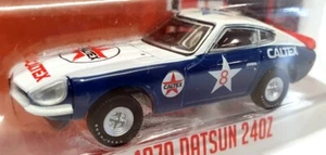 Greenlight 1/64 Scale 41050-E - 1970 Datsun 240Z #8 - Blue - Picture 1 of 5