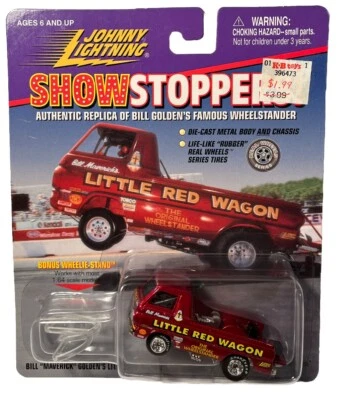 Johnny Lightning Show Stoppers! Little Red Wagon Die Cast 1:64 (B183) - Image 1 of 3