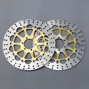 Front Brake Disc Rotors Fit for Ducati Supersport 750 800SS 900SS 1000SS 1000 DS - Picture 1 of 3