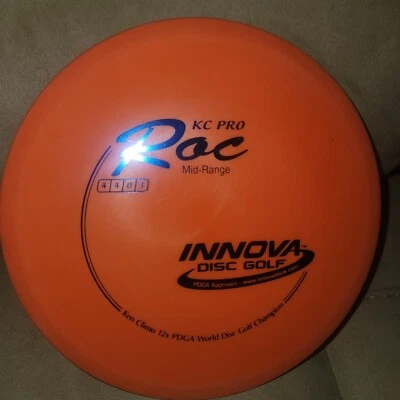 NEW Kc Pro Roc 170g Red Mid-Range Innova Disc Golf at Celestial Discs - Image 1 of 4
