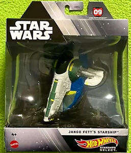 Hot Wheels 2023 Starships Select #09 Jango Fett's Starship #HPG65 1:50 Scale - Picture 1 of 2