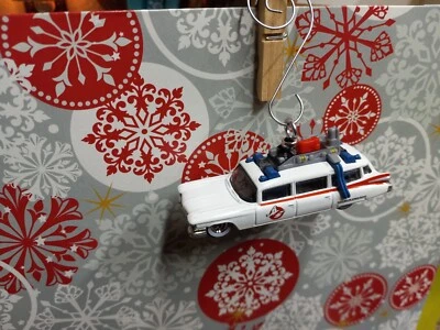 GHOSTBUSTERS ECTO - 1A '59 CADILLAC AMBULANCE CHRISTMAS ORNAMENT ADORNO - Image 1 of 4
