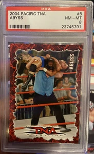 RARE 2004 Pacific TNA #6 Abyss PSA 8 Rookie Card HIGHEST GRADED POP 1/2! - Picture 1 of 2