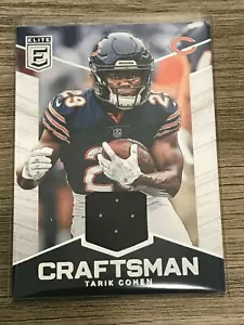Tarik Cohen 2019 Panini Donruss Elite Craftsman Chicago Bears Card #CJ-15 - Picture 1 of 2