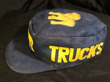 Rare Vintage Mack Trucks Bulldog Painters Cap Hat Trucker Blue VBH Just 4 You