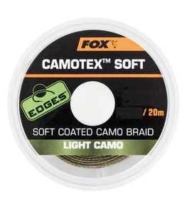 Fox Edges Camotex Light Camo Soft 20m Leader Carp Leader Material - Picture 1 of 1