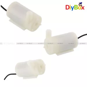 1/2/5/10PCS Ultra-quiet Mini Water Pump DC 3-6V 120L/H Brushless Motor - Picture 1 of 15