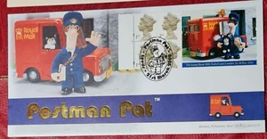 GB -2000 - "Postman Pat" Retail NVI Booklet Benham BLCS177 Ltd Edition FDC - Bild 1 von 3