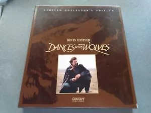 Dances with Wolves Collector's Ed. LaserDisc w/ Lobby Cards CD & Book - Picture 1 of 3