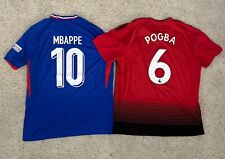 France Football/Soccer Jersey Lot | #10 Mbappe France & #6 Pogba Man U | Size XL